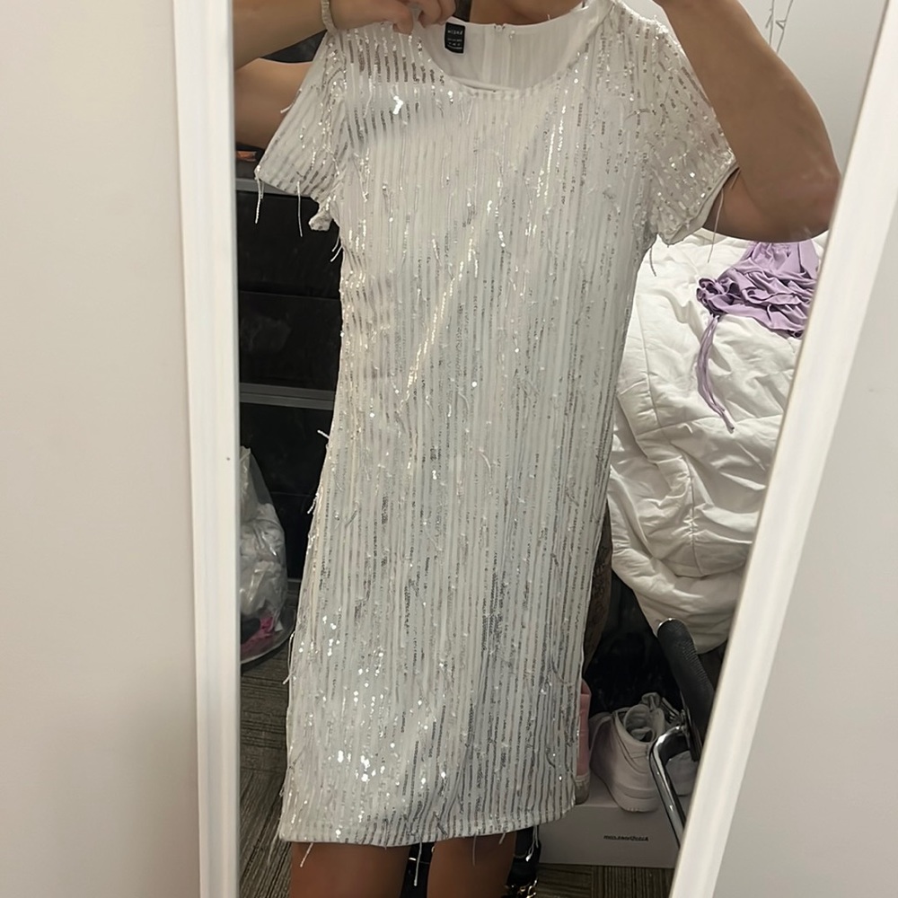 White dress